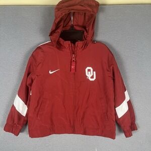 Nike Oklahoma Sooners Baby 12M 12 Months Hooded Jacket Zip Up Nike Kids
